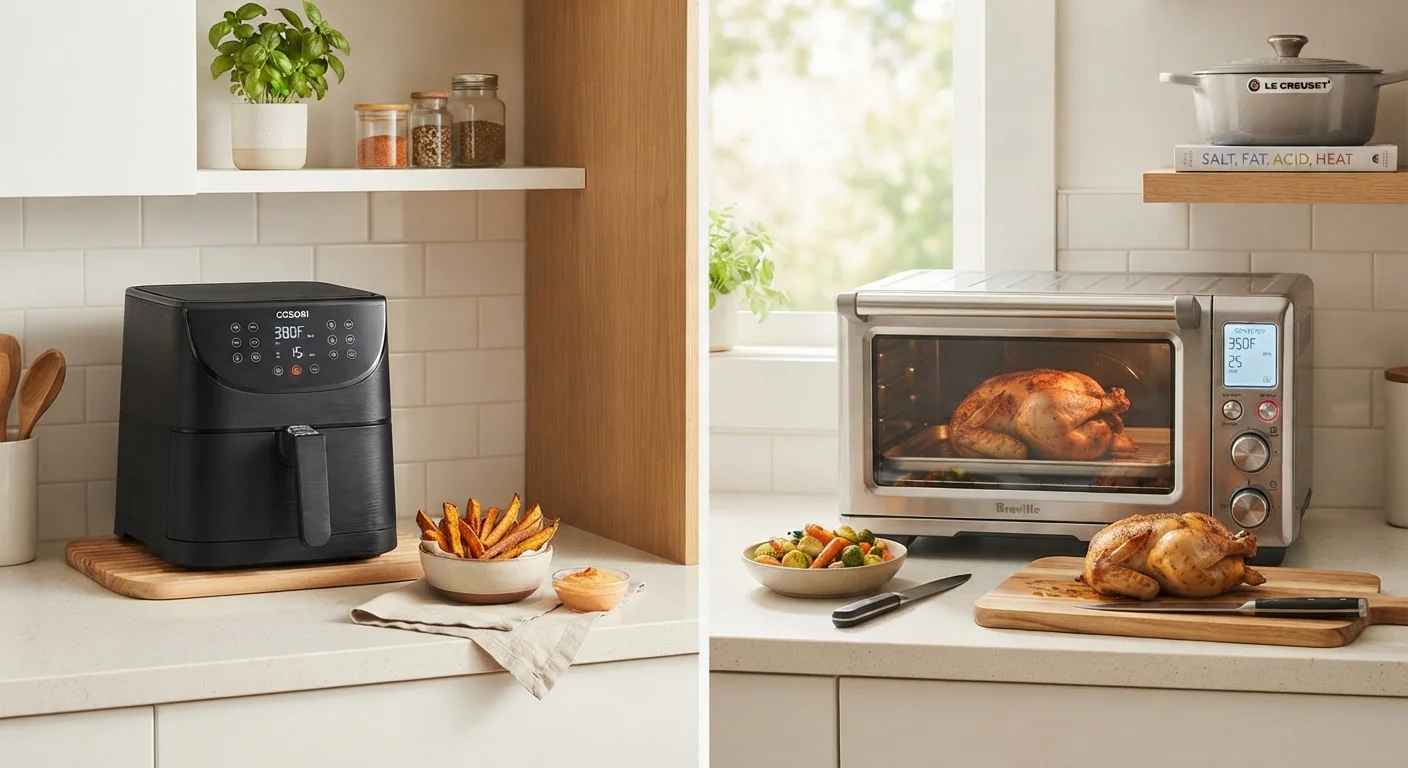 Air Fryer vs. Convection Oven: What Changes and What Stays the Same
