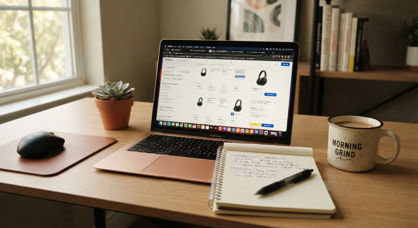 Comparison Shopping Across Multiple Sites Without Losing Track