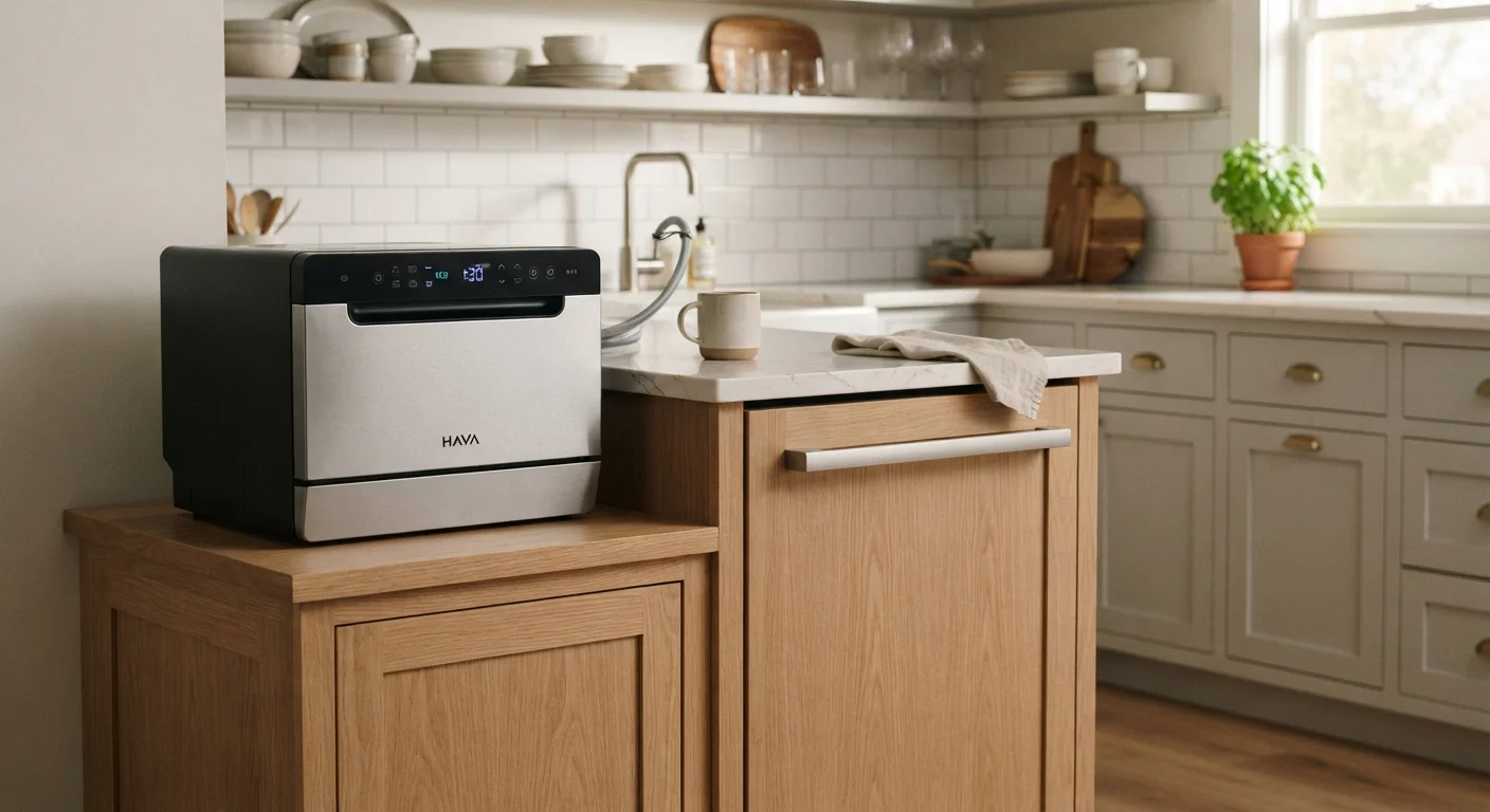 Countertop Dishwasher vs. Full-Size Dishwasher: Small Kitchen Tradeoffs