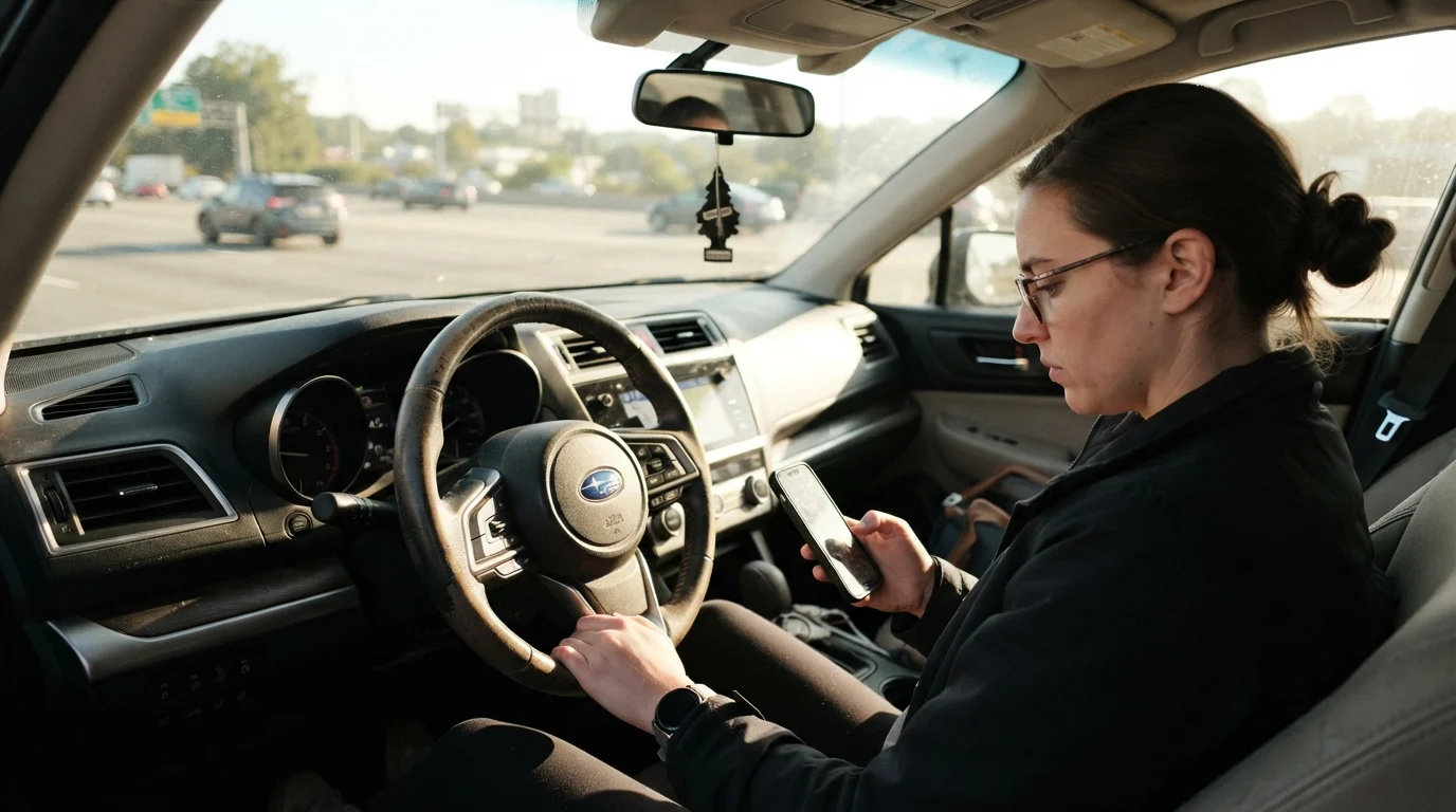 Distracted Driving Beyond the Phone Screen