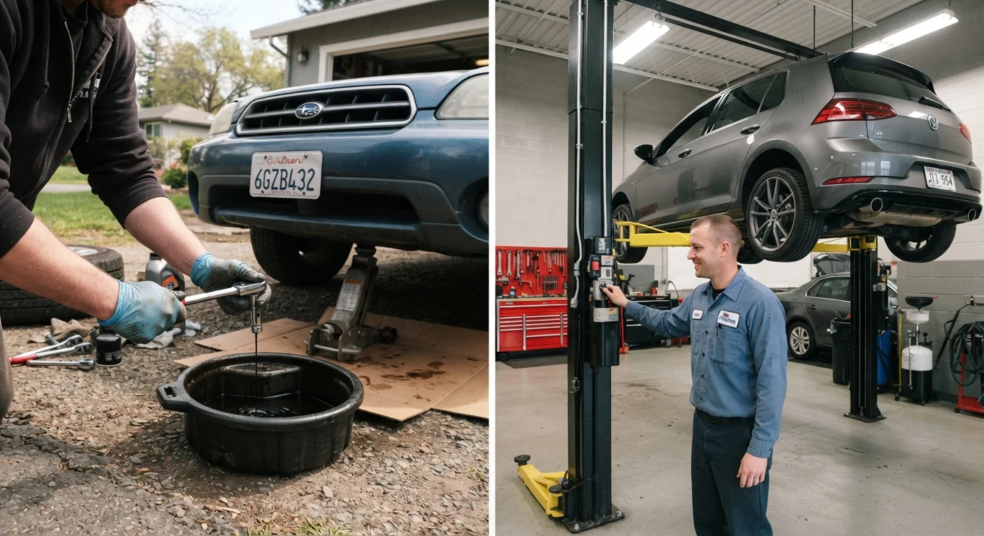 DIY Car Maintenance vs. Taking It to a Shop