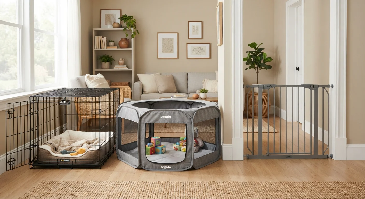 Dog Crates, Playpens, and Baby Gates: Which Containment Option Fits Your Home?