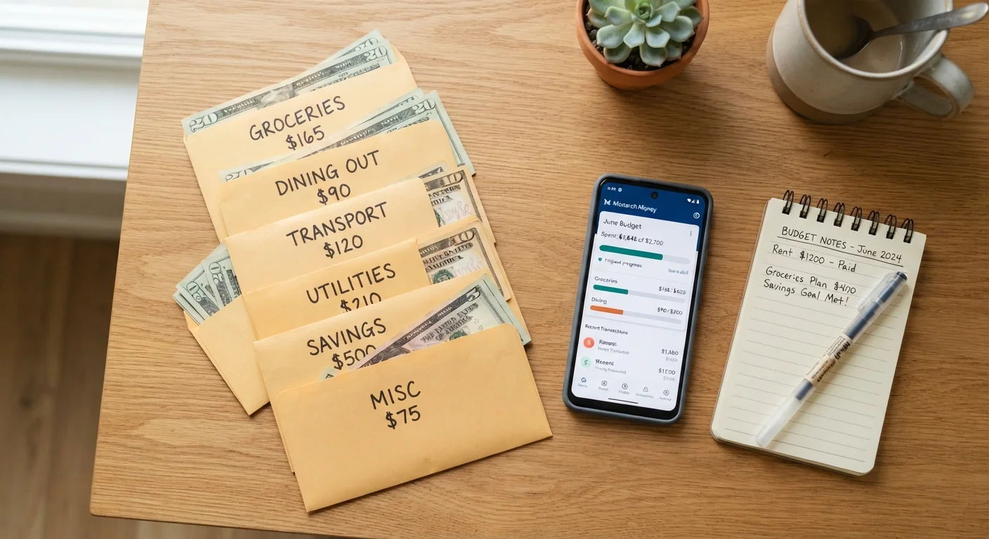 Envelope Budgeting vs. Digital Spending Trackers: Old-School Cash or App-Based Control?
