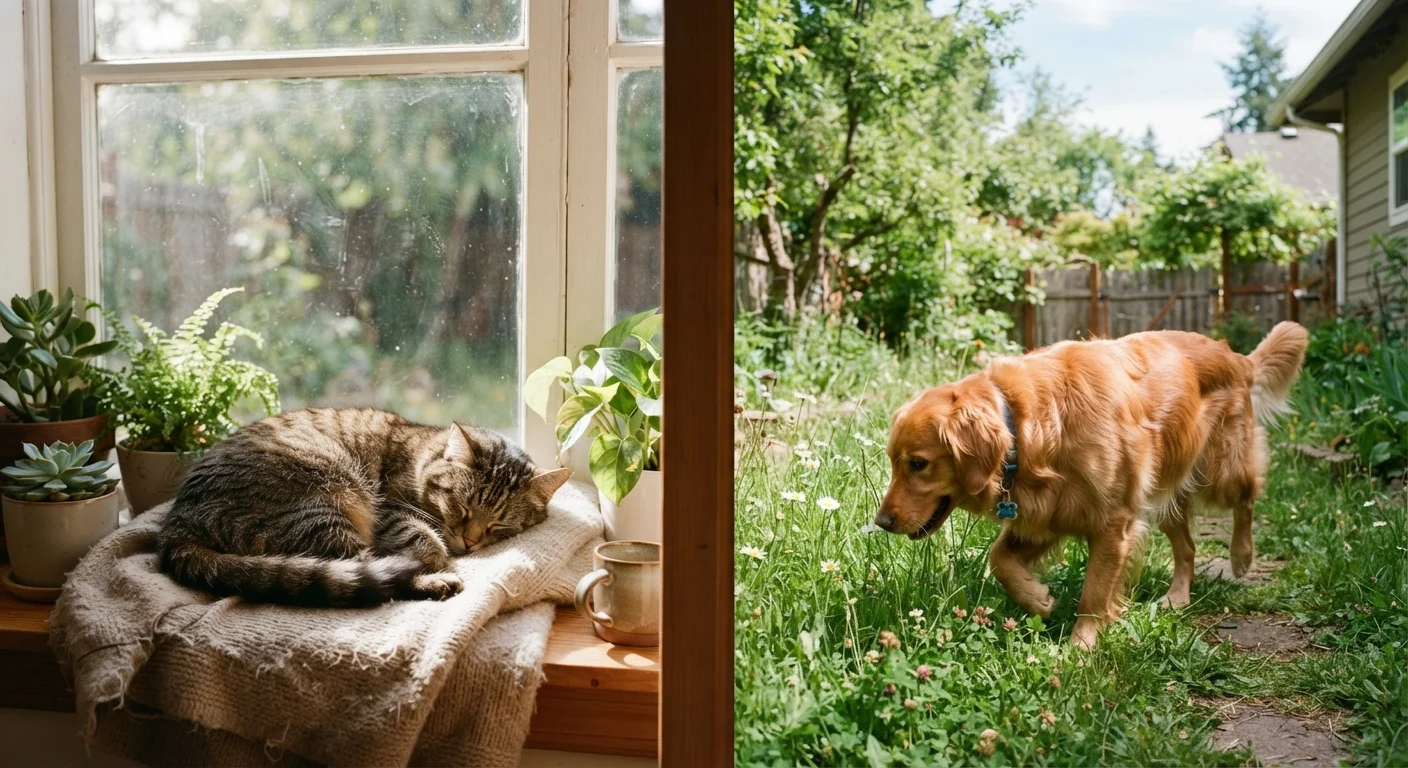 Indoor vs. Outdoor Pets: How Lifestyle Affects Health Risks and Vet Needs