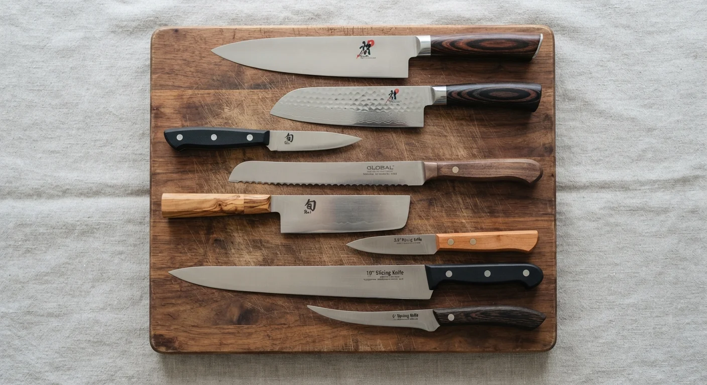 Kitchen Knives Decoded: Edge Types, Steel Grades, and Handle Materials