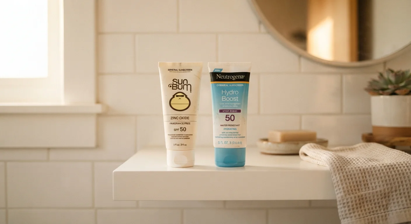 Mineral vs. Chemical Sunscreen: How Each One Actually Works