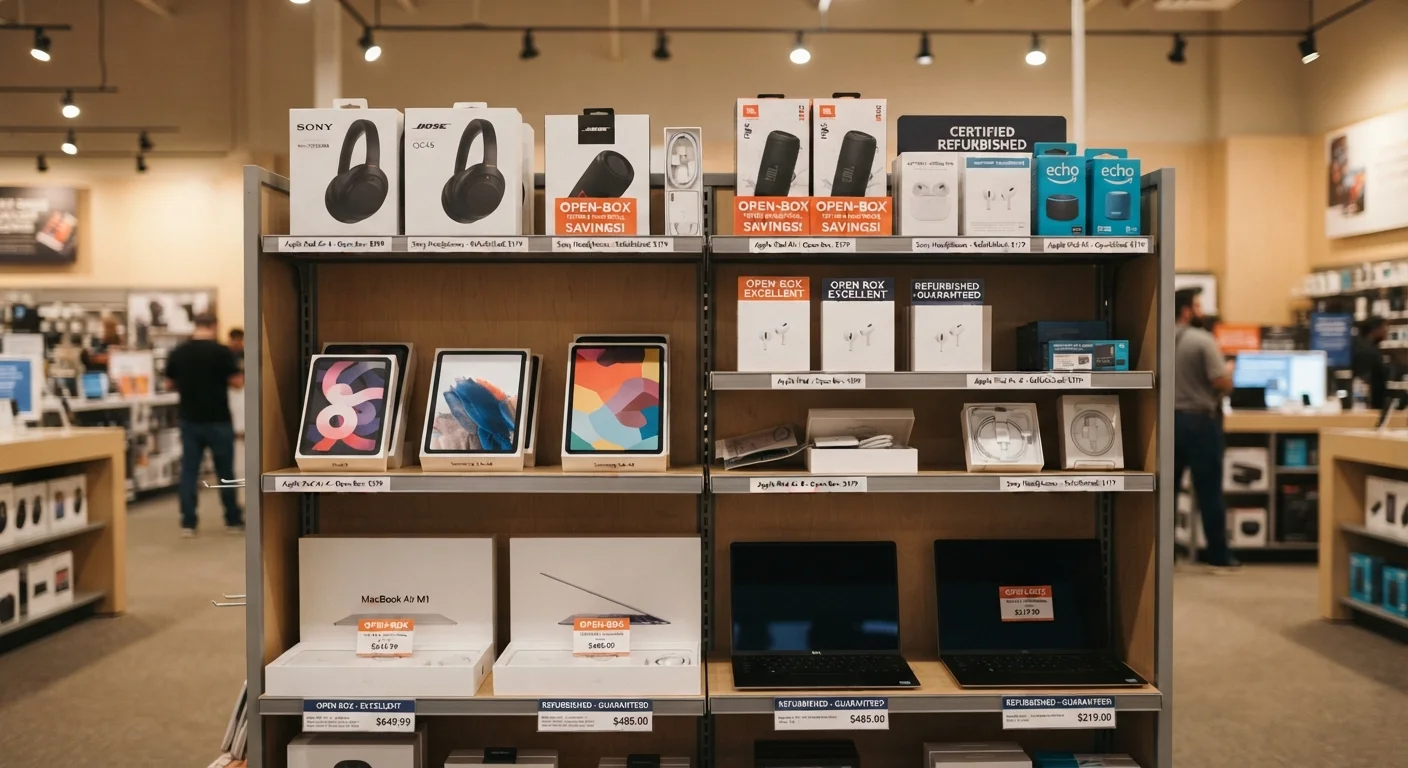 Open-Box and Refurbished Goods: What the Condition Labels Actually Mean