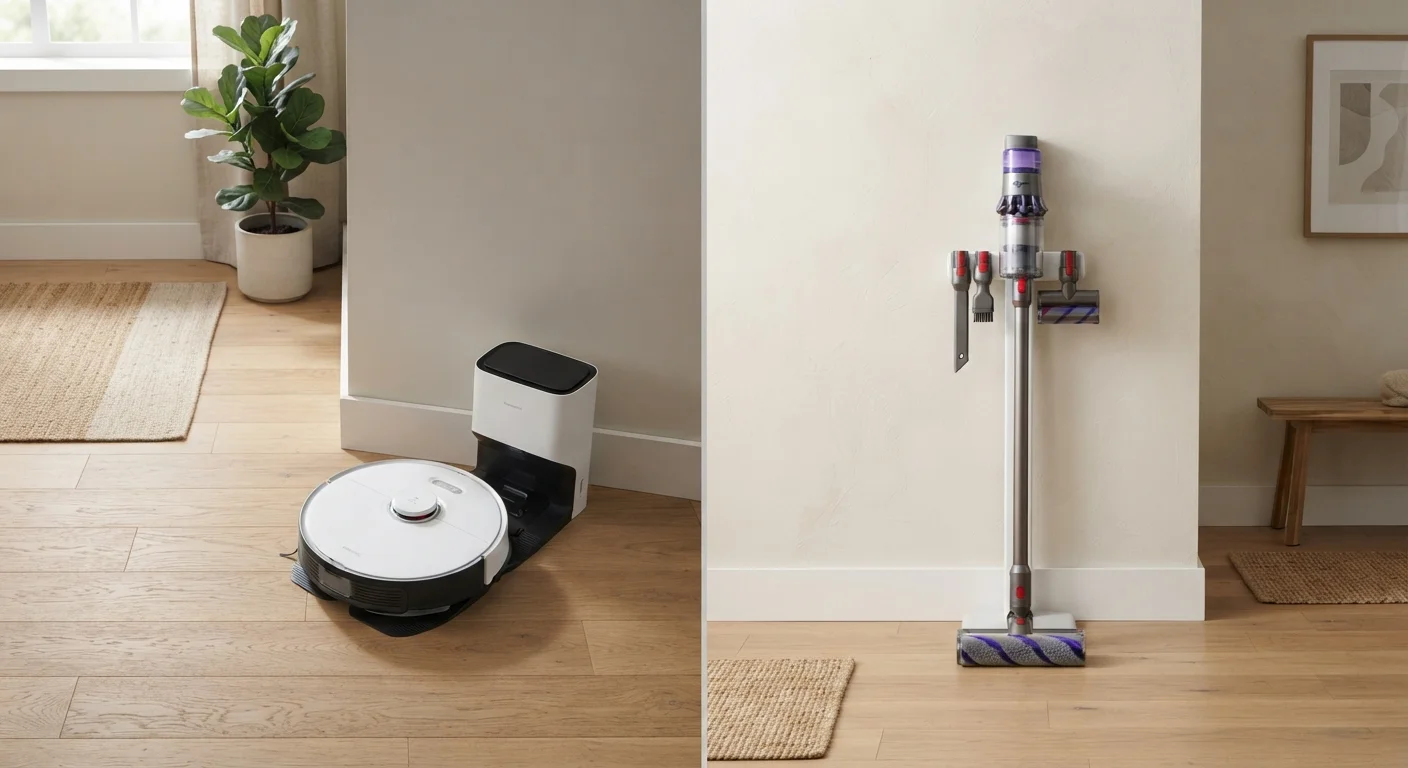 Robot Vacuum vs. Stick Vacuum: Matching the Tool to Your Floor Plan