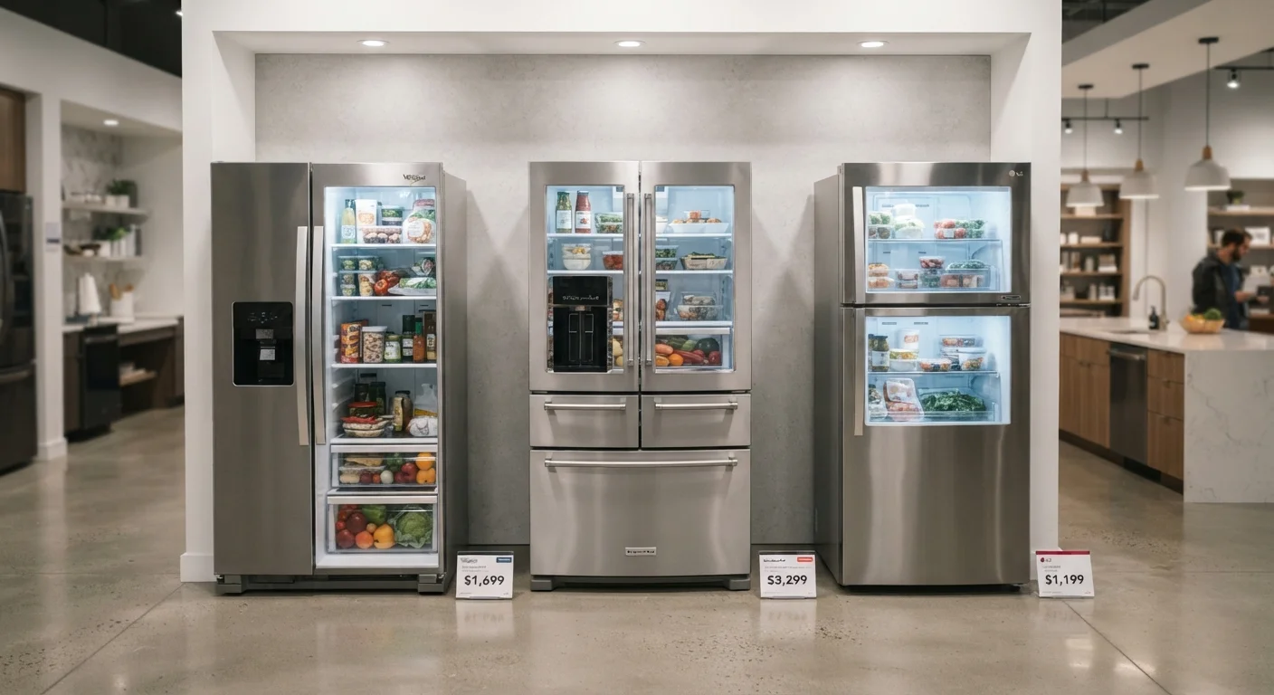 Side-by-Side, French Door, and Top-Freezer Refrigerators: A Layout Breakdown