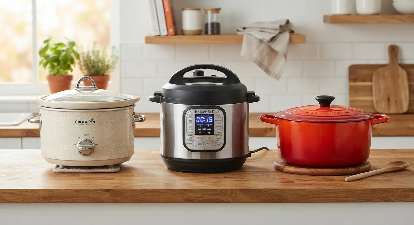 Slow Cooker, Instant Pot, or Dutch Oven: Matching the Tool to How You Actually Cook