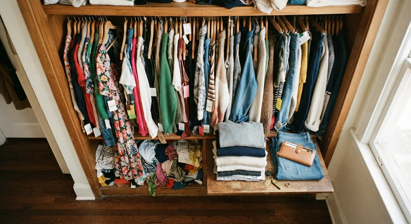 The Wardrobe Mistakes That Keep Your Closet Cluttered and Your Wallet Thin