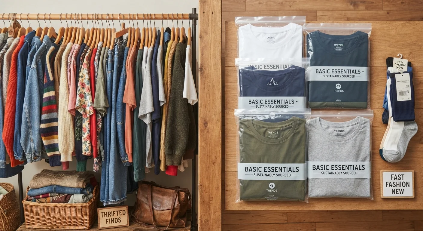 Thrift Store Shopping vs. Fast Fashion Retailers: What Actually Saves You Money